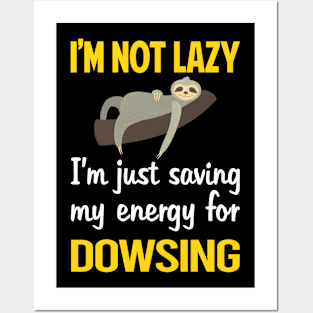 Funny Lazy Dowsing Divination Posters and Art